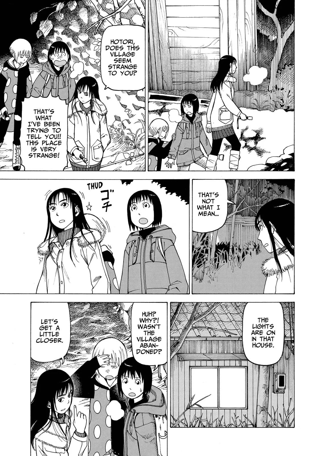 Soredemo Machi wa Mawatteiru Chapter 108 page 15 - Chapter 108 : Abandoned Village(002)
