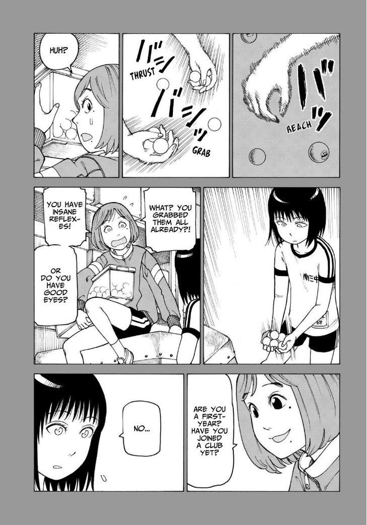 Soredemo Machi wa Mawatteiru Chapter 111 page 11 - Chapter 111 : Ping Pong Girl of Darkness
