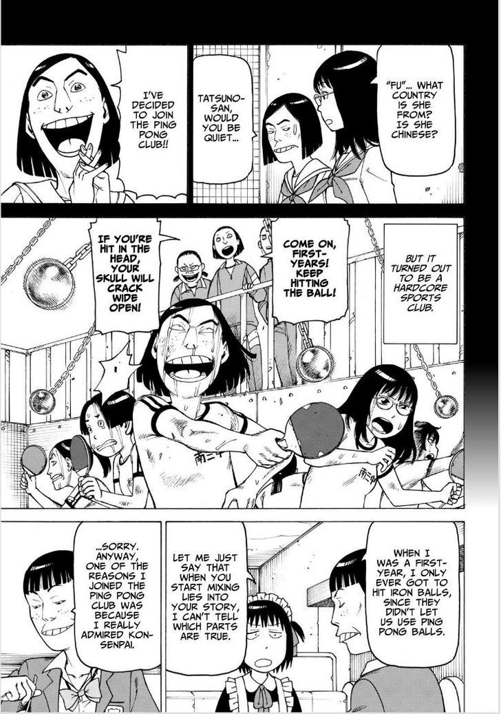 Soredemo Machi wa Mawatteiru Chapter 111 page 17 - Chapter 111 : Ping Pong Girl of Darkness