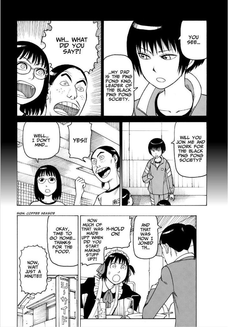 Soredemo Machi wa Mawatteiru Chapter 111 page 22 - Chapter 111 : Ping Pong Girl of Darkness