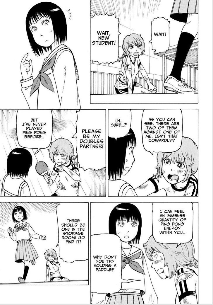 Soredemo Machi wa Mawatteiru Chapter 111 page 3 - Chapter 111 : Ping Pong Girl of Darkness
