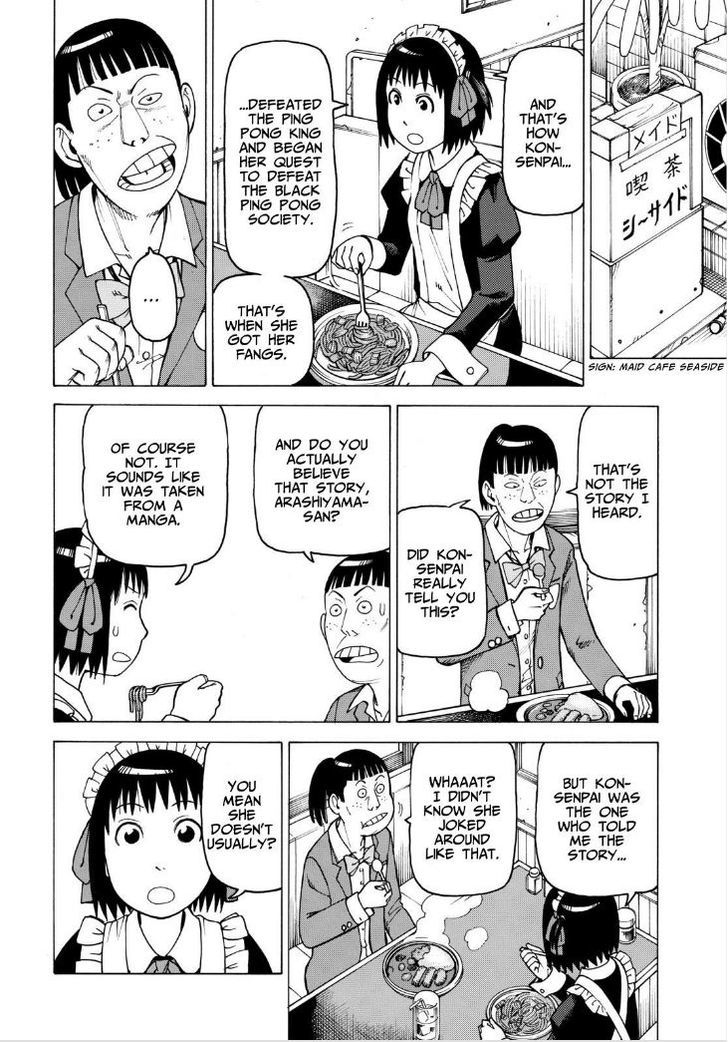 Soredemo Machi wa Mawatteiru Chapter 111 page 8 - Chapter 111 : Ping Pong Girl of Darkness