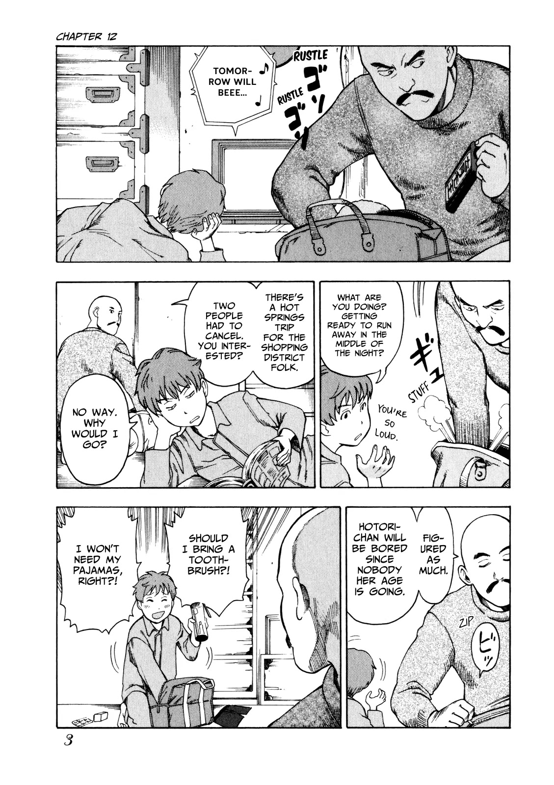 Soredemo Machi wa Mawatteiru Chapter 12 page 4 - Chapter 12 : A Girl's Invitation is a Trap Into The Abyss