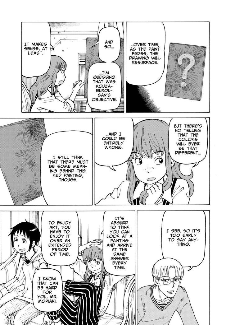 Soredemo Machi wa Mawatteiru Chapter 121 page 21 - Chapter 121 : Red