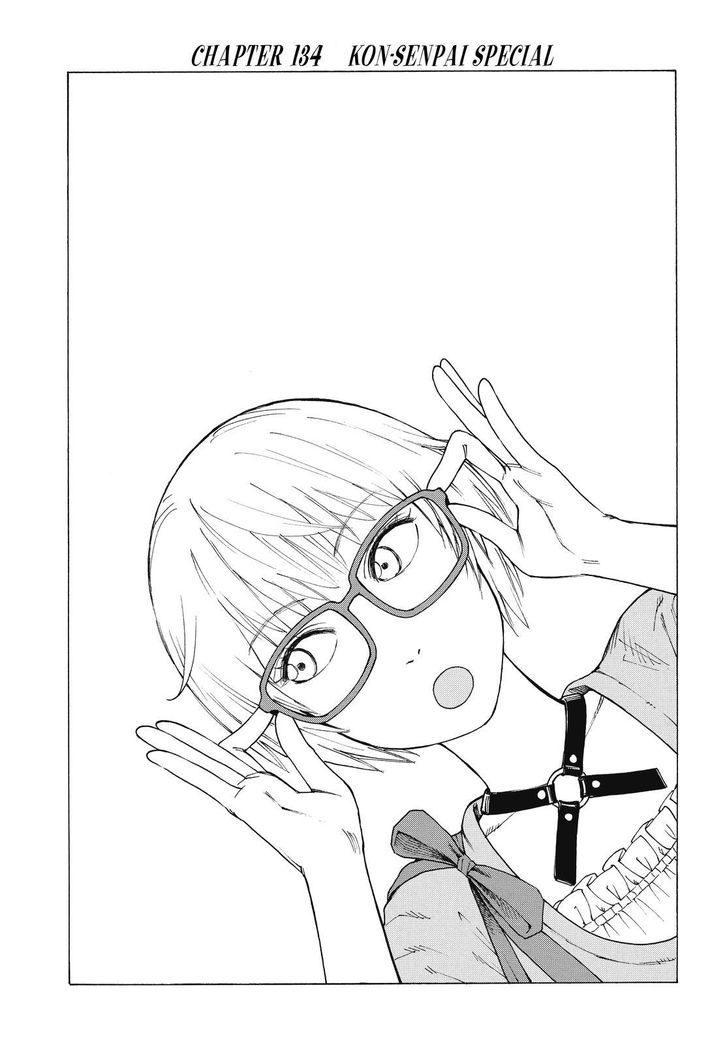 Soredemo Machi wa Mawatteiru Chapter 134 page 1 - Chapter 134 : Kon-Senpai Special