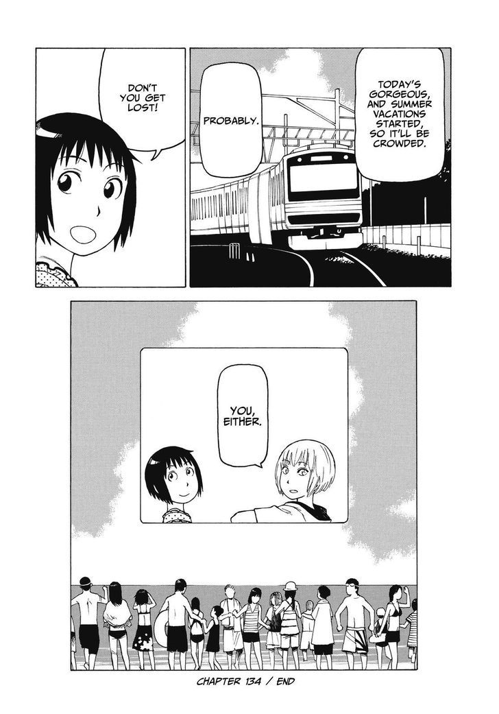 Soredemo Machi wa Mawatteiru Chapter 134 page 18 - Chapter 134 : Kon-Senpai Special