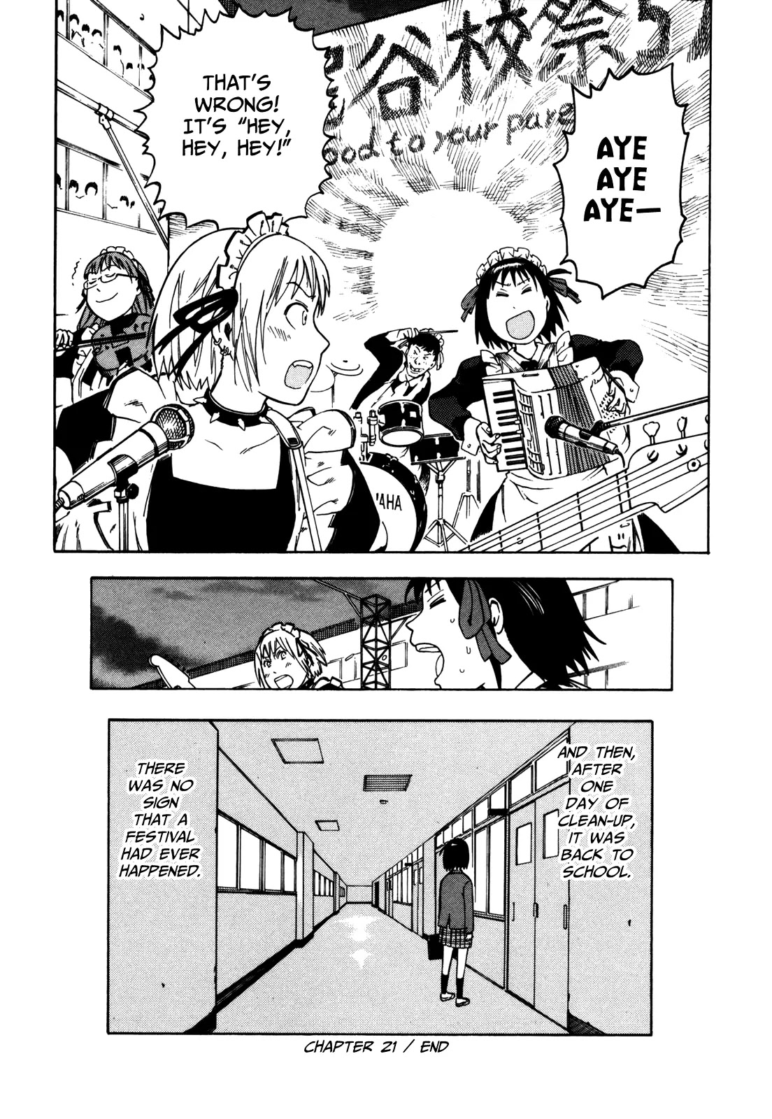 Soredemo Machi wa Mawatteiru Chapter 21 page 22 - Chapter 21 : Maze Orchestra