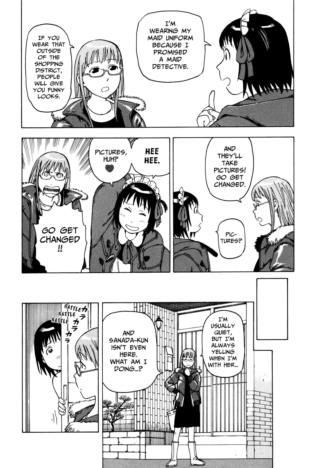 Soredemo Machi wa Mawatteiru Chapter 24 page 10 - Chapter 24 : Detective Girl