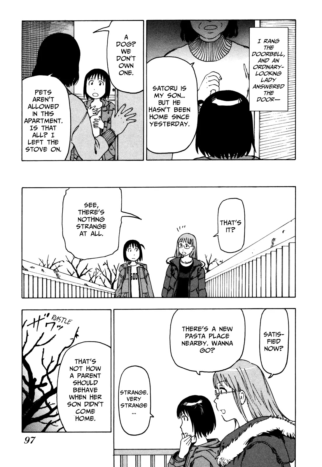 Soredemo Machi wa Mawatteiru Chapter 24 page 13 - Chapter 24 : Detective Girl