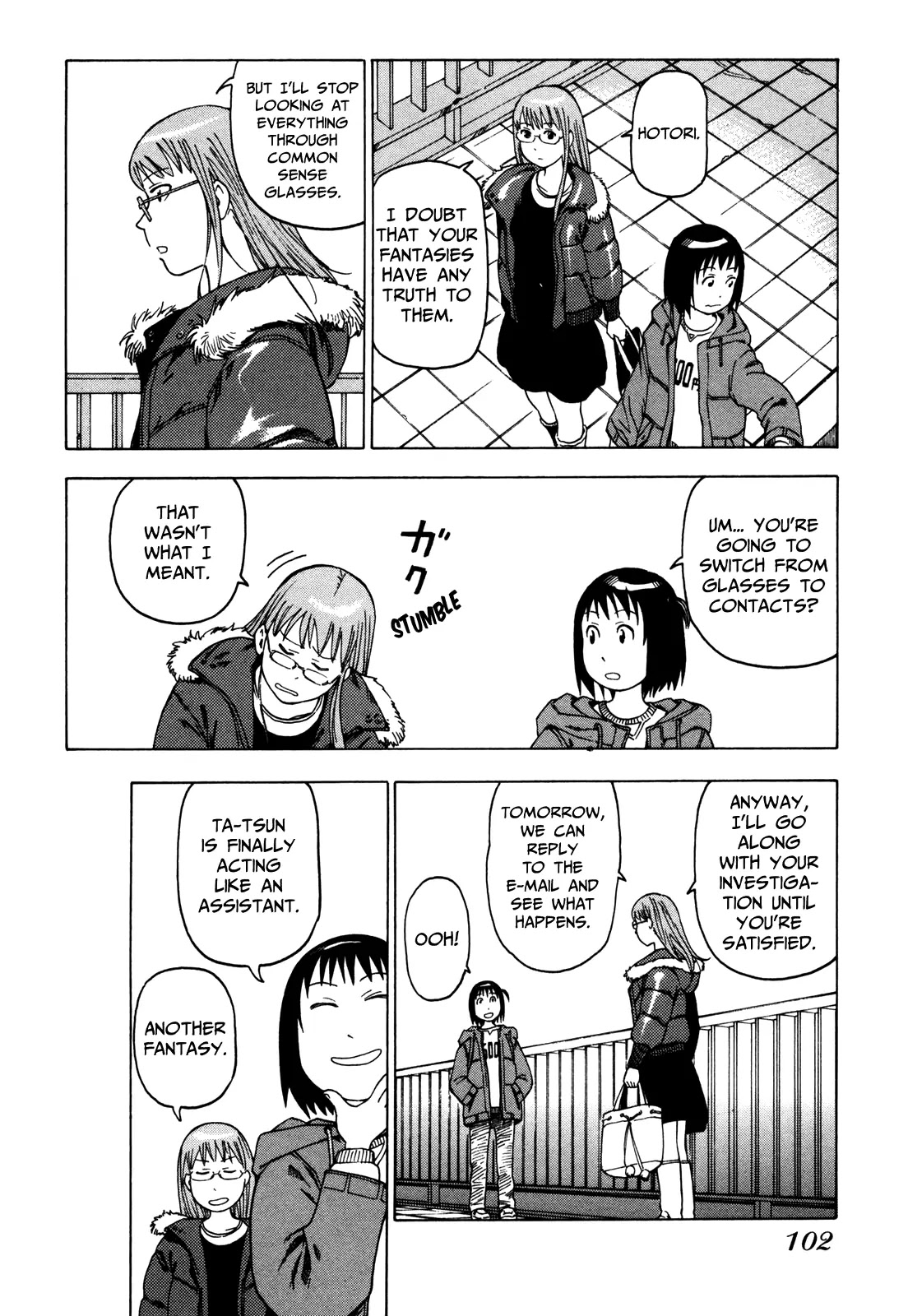 Soredemo Machi wa Mawatteiru Chapter 24 page 18 - Chapter 24 : Detective Girl