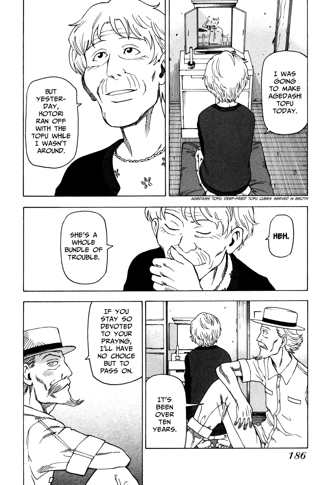 Soredemo Machi wa Mawatteiru Chapter 28 page 14 - Chapter 28 : Wisecracking Grandpa