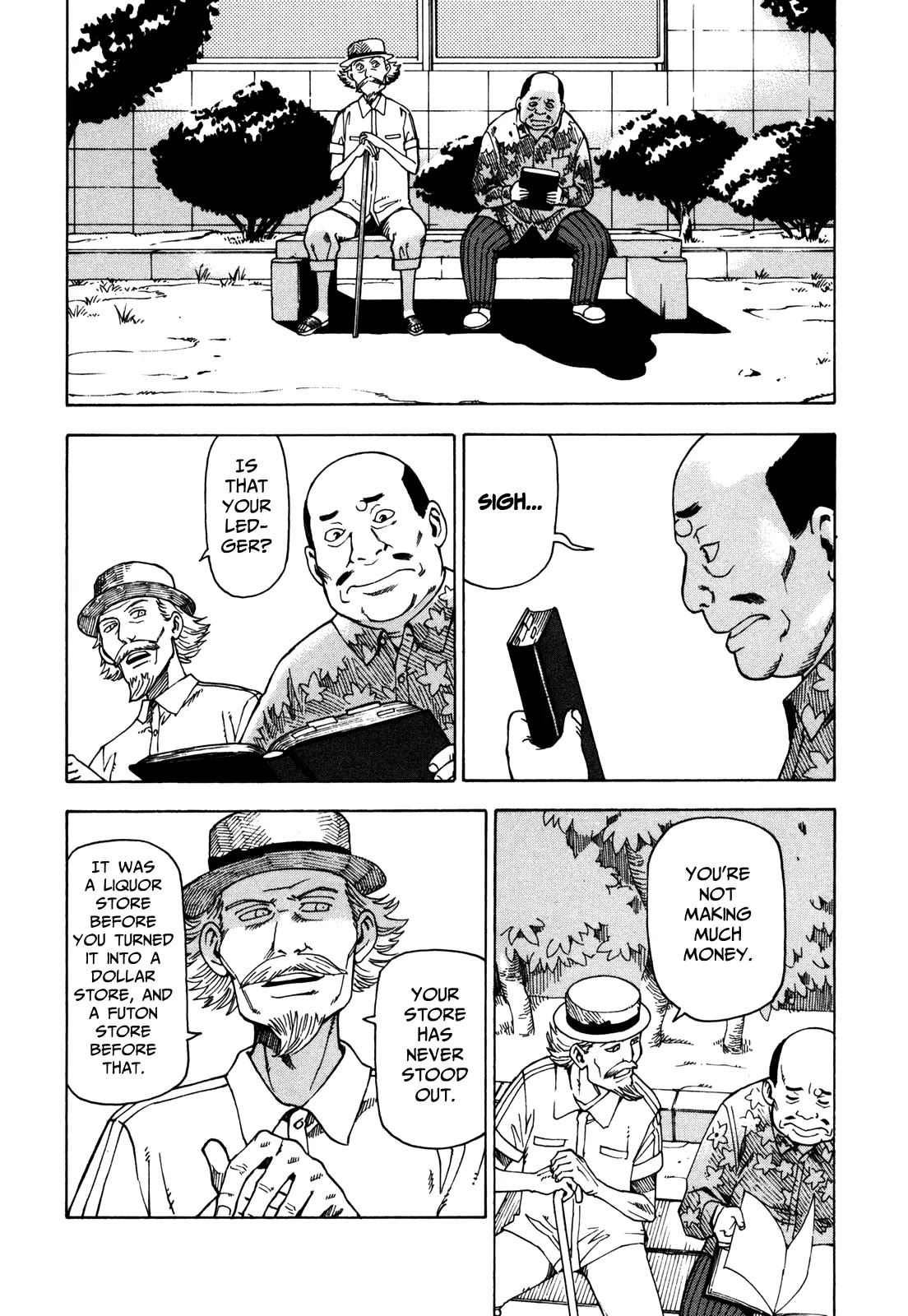 Soredemo Machi wa Mawatteiru Chapter 28 page 2 - Chapter 28 : Wisecracking Grandpa