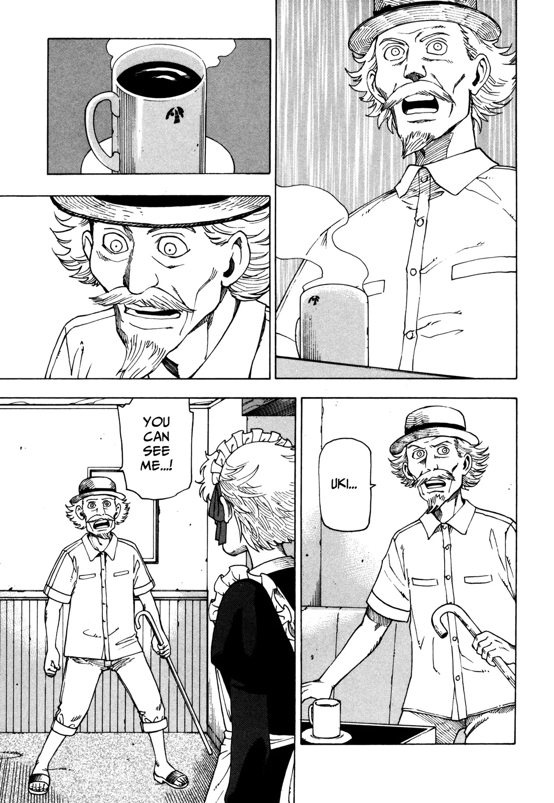 Soredemo Machi wa Mawatteiru Chapter 28 page 21 - Chapter 28 : Wisecracking Grandpa