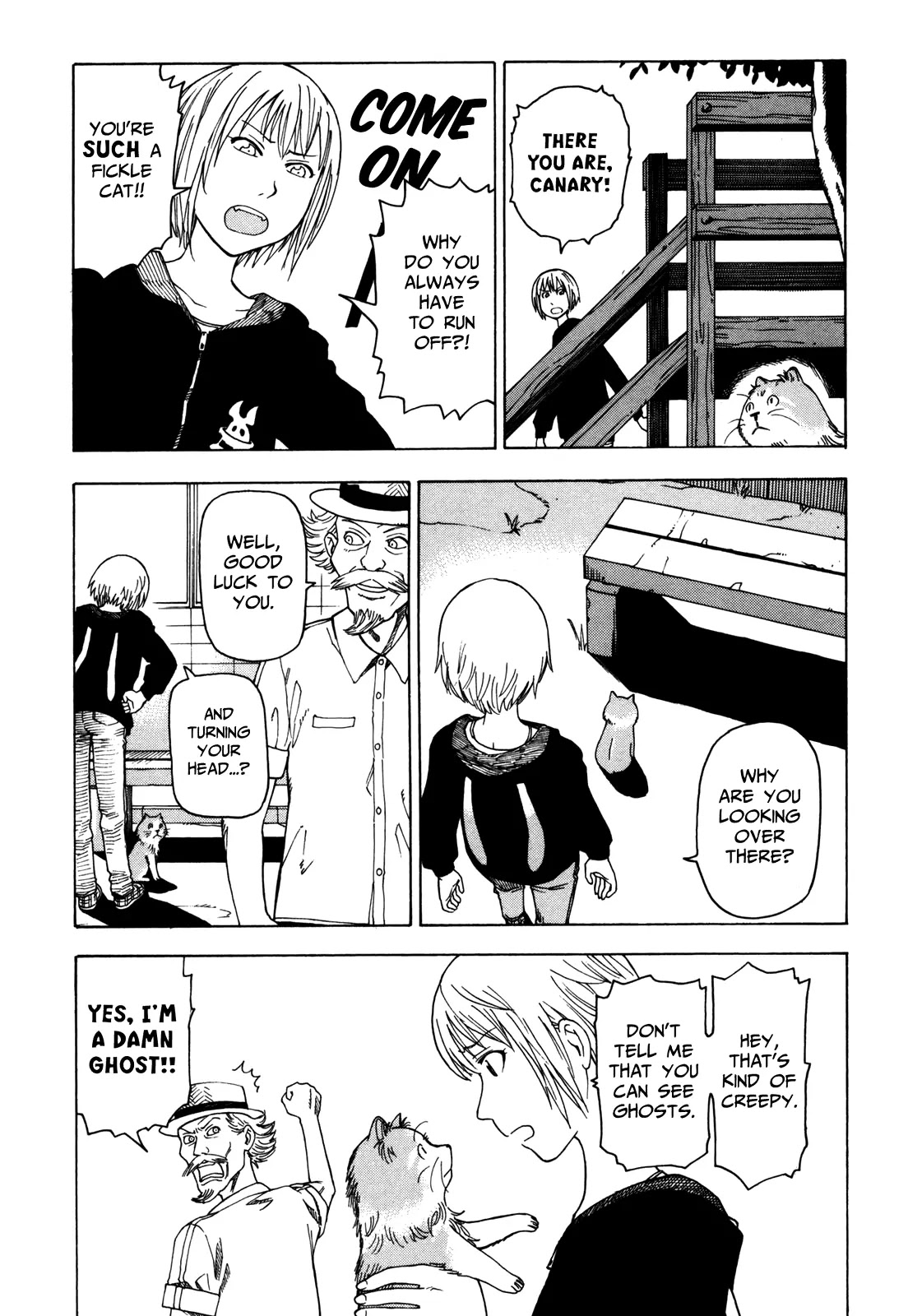 Soredemo Machi wa Mawatteiru Chapter 28 page 9 - Chapter 28 : Wisecracking Grandpa