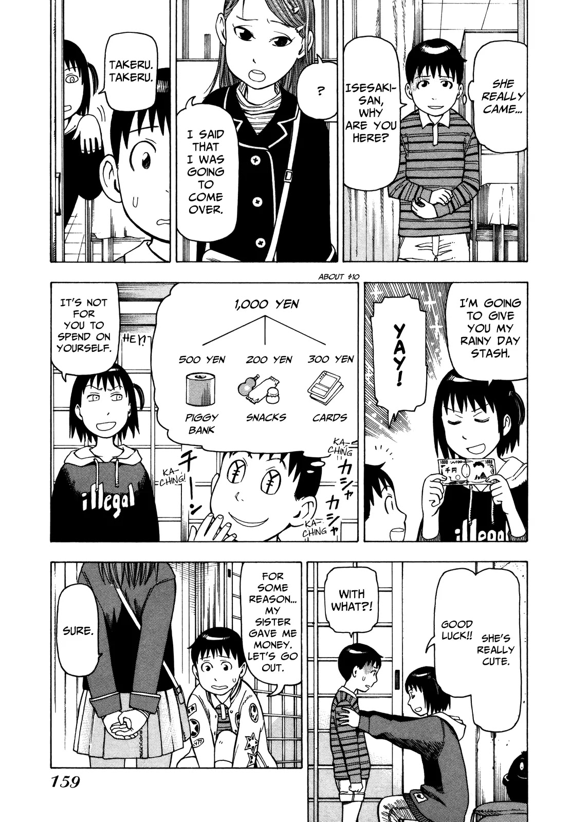Soredemo Machi wa Mawatteiru Chapter 33 page 7 - Chapter 33 : Very Weak Card