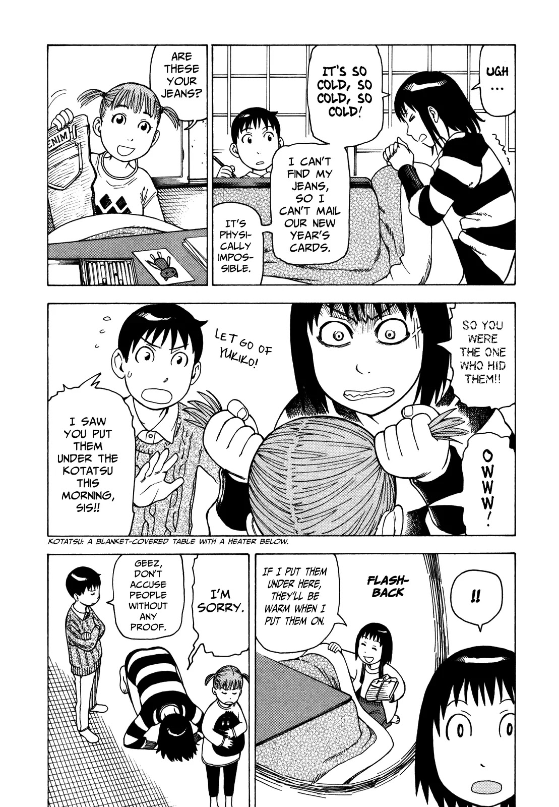 Soredemo Machi wa Mawatteiru Chapter 34 page 12 - Chapter 34 : A Dumb Way To Spend New Year's