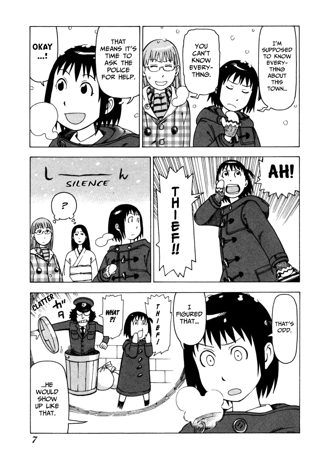 Soredemo Machi wa Mawatteiru Chapter 35 page 10 - Chapter 35 : Tale of the Visitor on the Snow