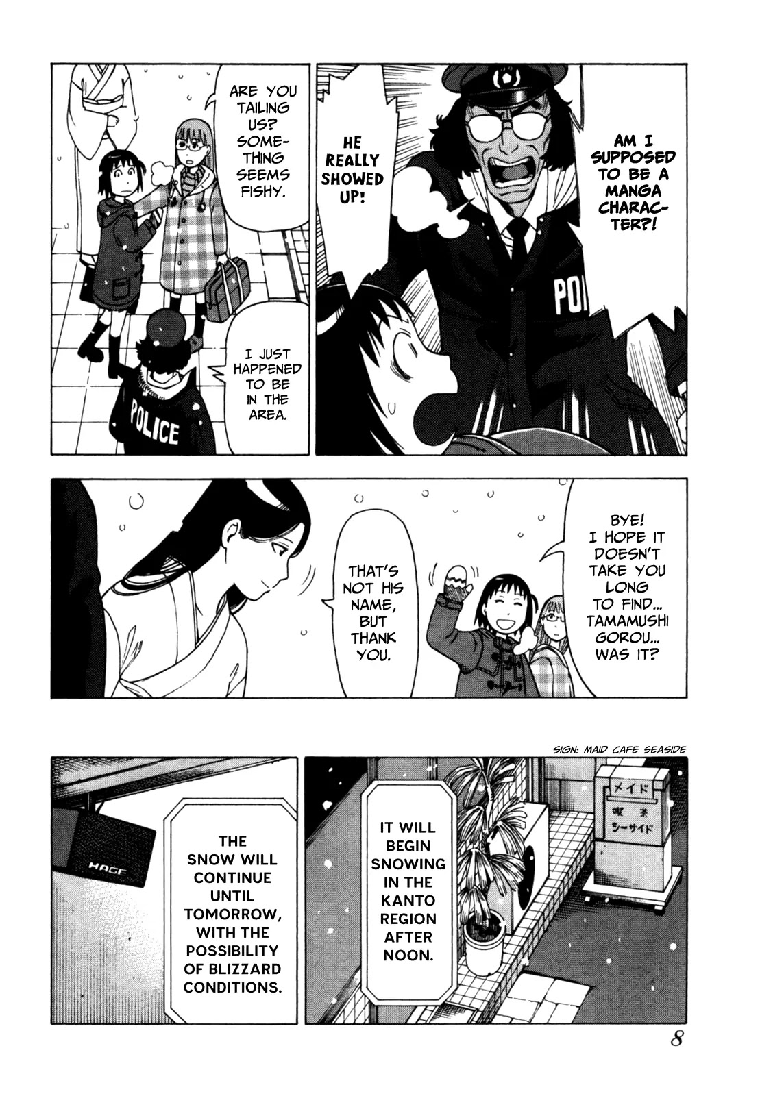 Soredemo Machi wa Mawatteiru Chapter 35 page 11 - Chapter 35 : Tale of the Visitor on the Snow