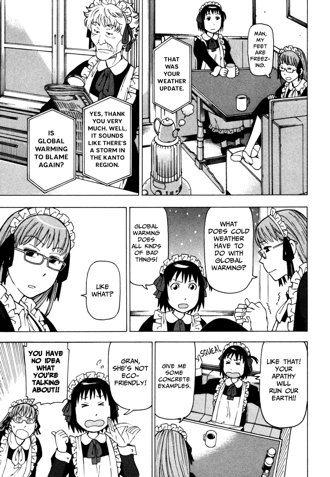 Soredemo Machi wa Mawatteiru Chapter 35 page 12 - Chapter 35 : Tale of the Visitor on the Snow