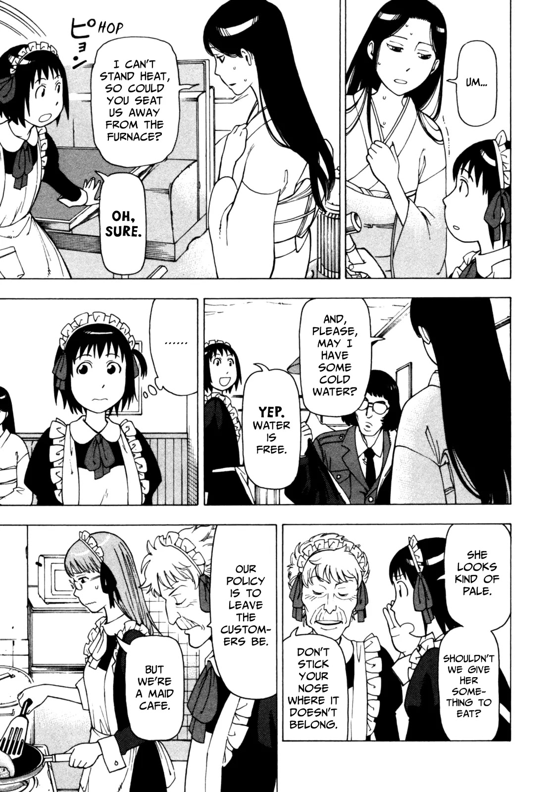 Soredemo Machi wa Mawatteiru Chapter 35 page 14 - Chapter 35 : Tale of the Visitor on the Snow