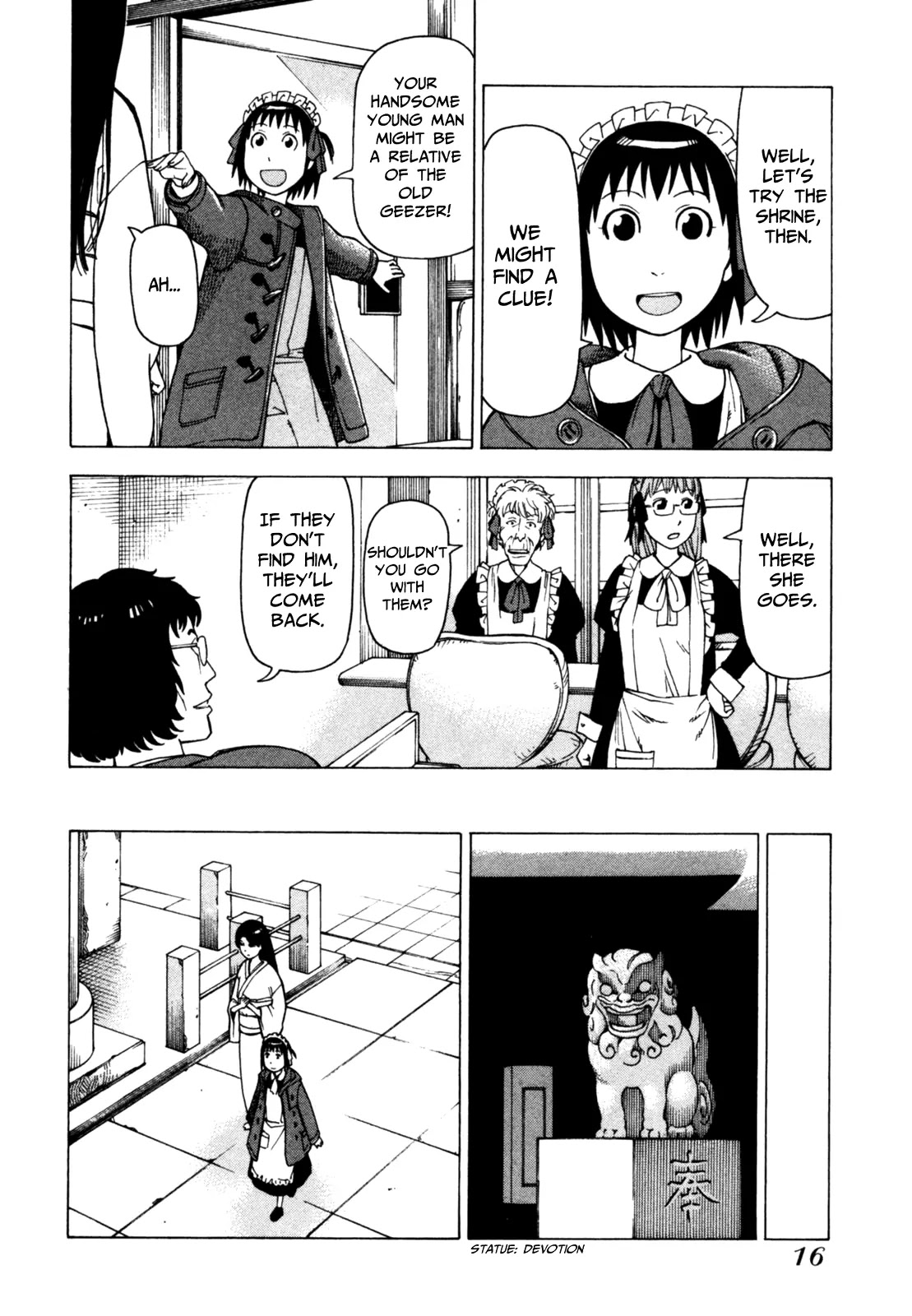 Soredemo Machi wa Mawatteiru Chapter 35 page 19 - Chapter 35 : Tale of the Visitor on the Snow
