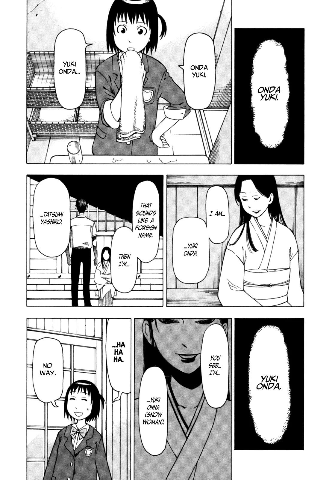 Soredemo Machi wa Mawatteiru Chapter 35 page 28 - Chapter 35 : Tale of the Visitor on the Snow