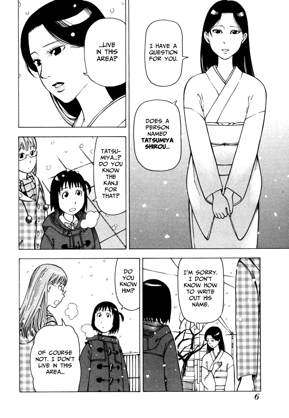 Soredemo Machi wa Mawatteiru Chapter 35 page 9 - Chapter 35 : Tale of the Visitor on the Snow