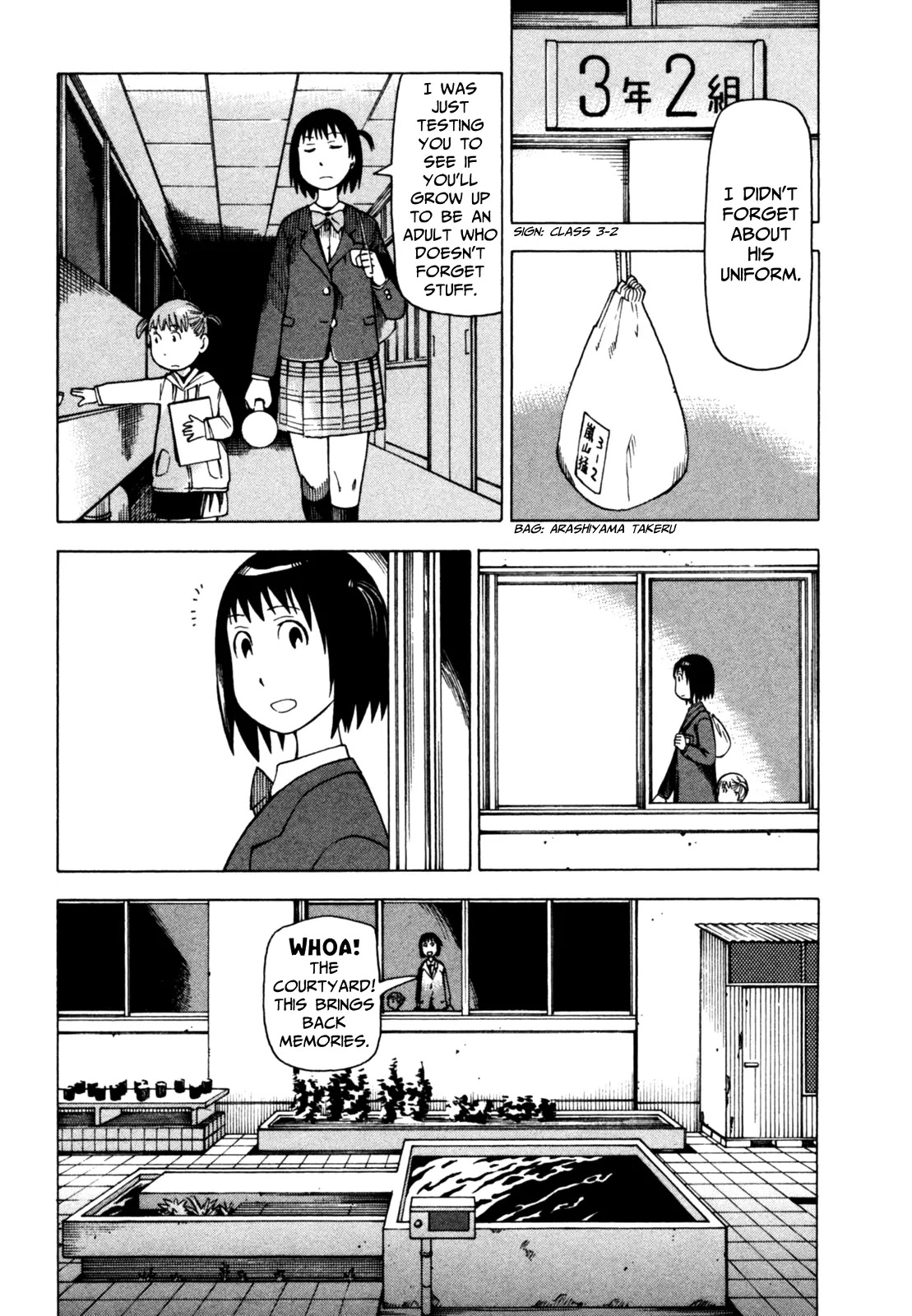 Soredemo Machi wa Mawatteiru Chapter 36 page 10 - Chapter 36 : Graduation