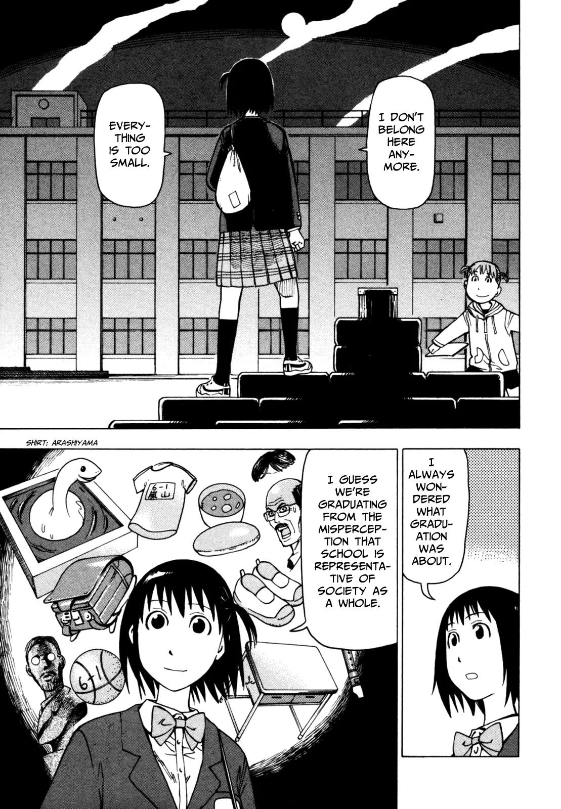 Soredemo Machi wa Mawatteiru Chapter 36 page 19 - Chapter 36 : Graduation