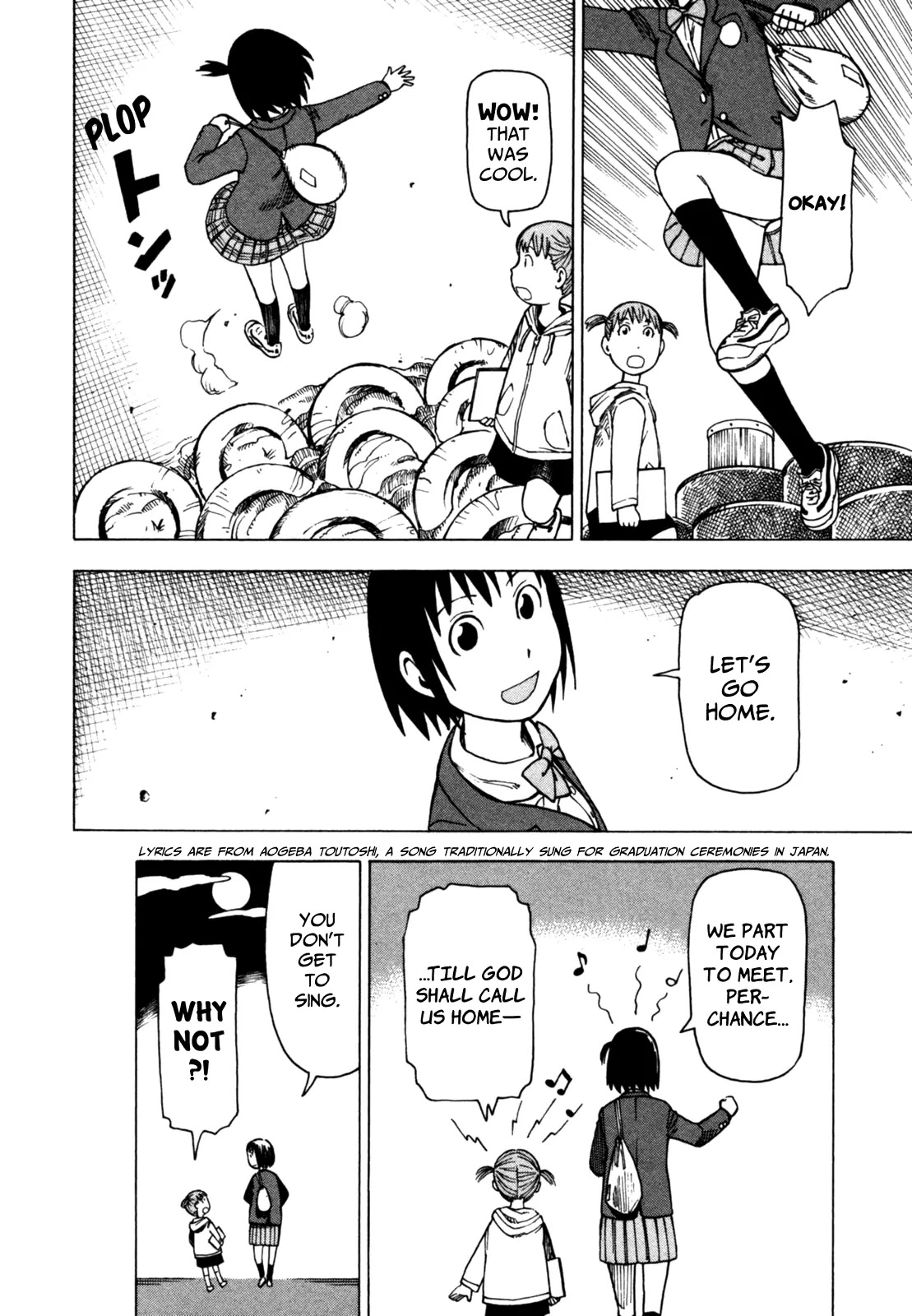 Soredemo Machi wa Mawatteiru Chapter 36 page 20 - Chapter 36 : Graduation