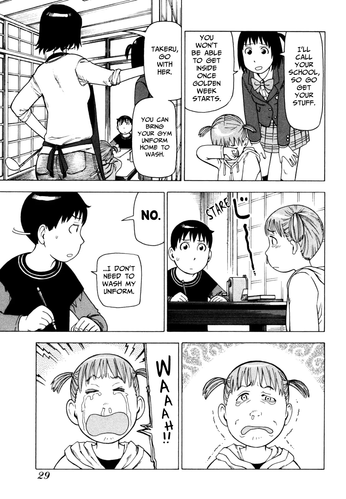 Soredemo Machi wa Mawatteiru Chapter 36 page 3 - Chapter 36 : Graduation