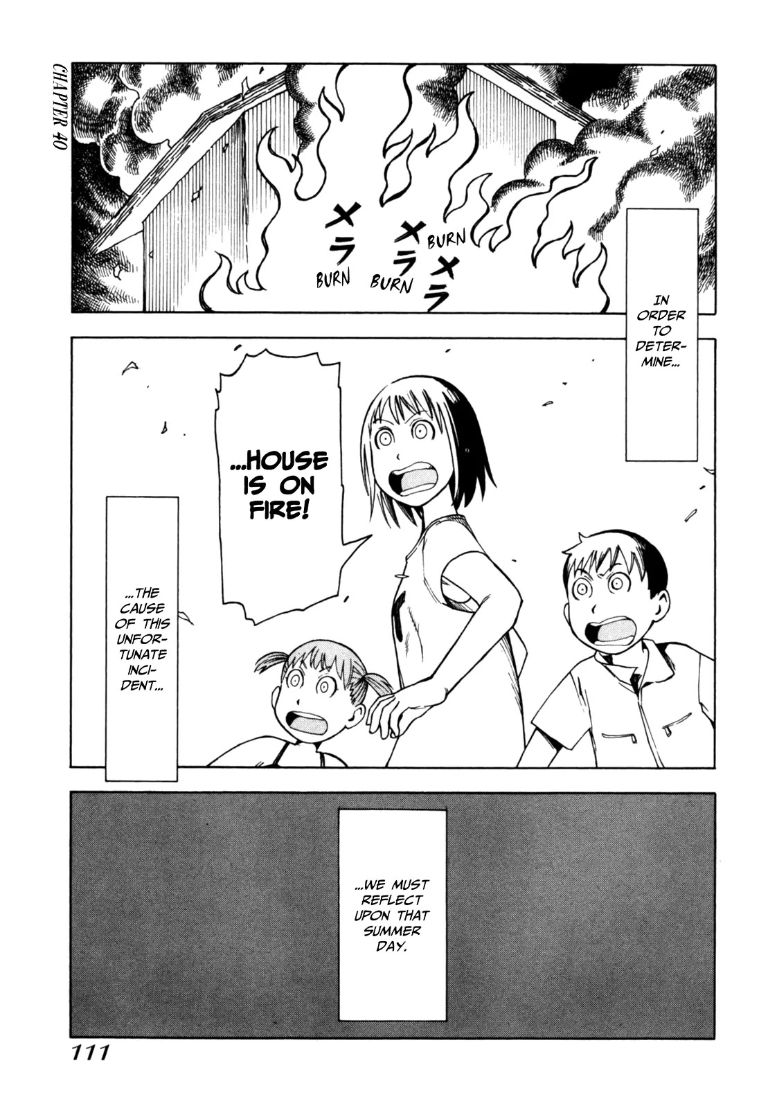 Soredemo Machi wa Mawatteiru Chapter 40 page 1 - Chapter 40 : Arashiyama House Fire