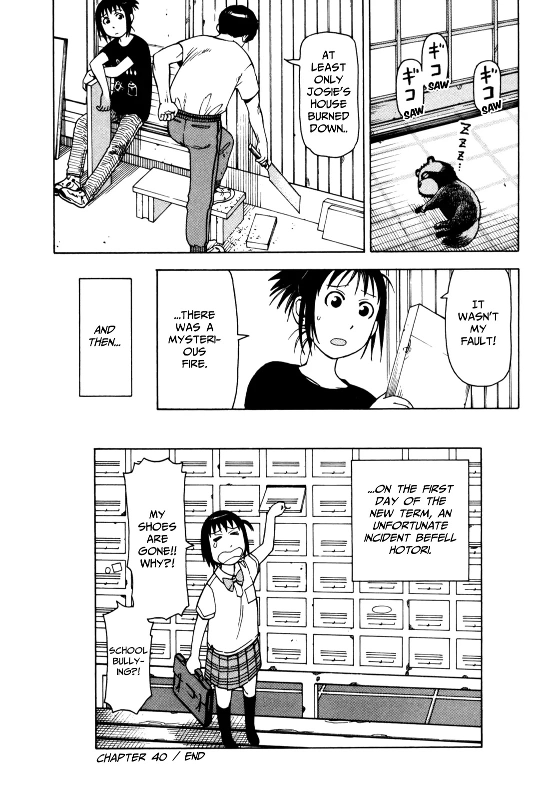 Soredemo Machi wa Mawatteiru Chapter 40 page 21 - Chapter 40 : Arashiyama House Fire