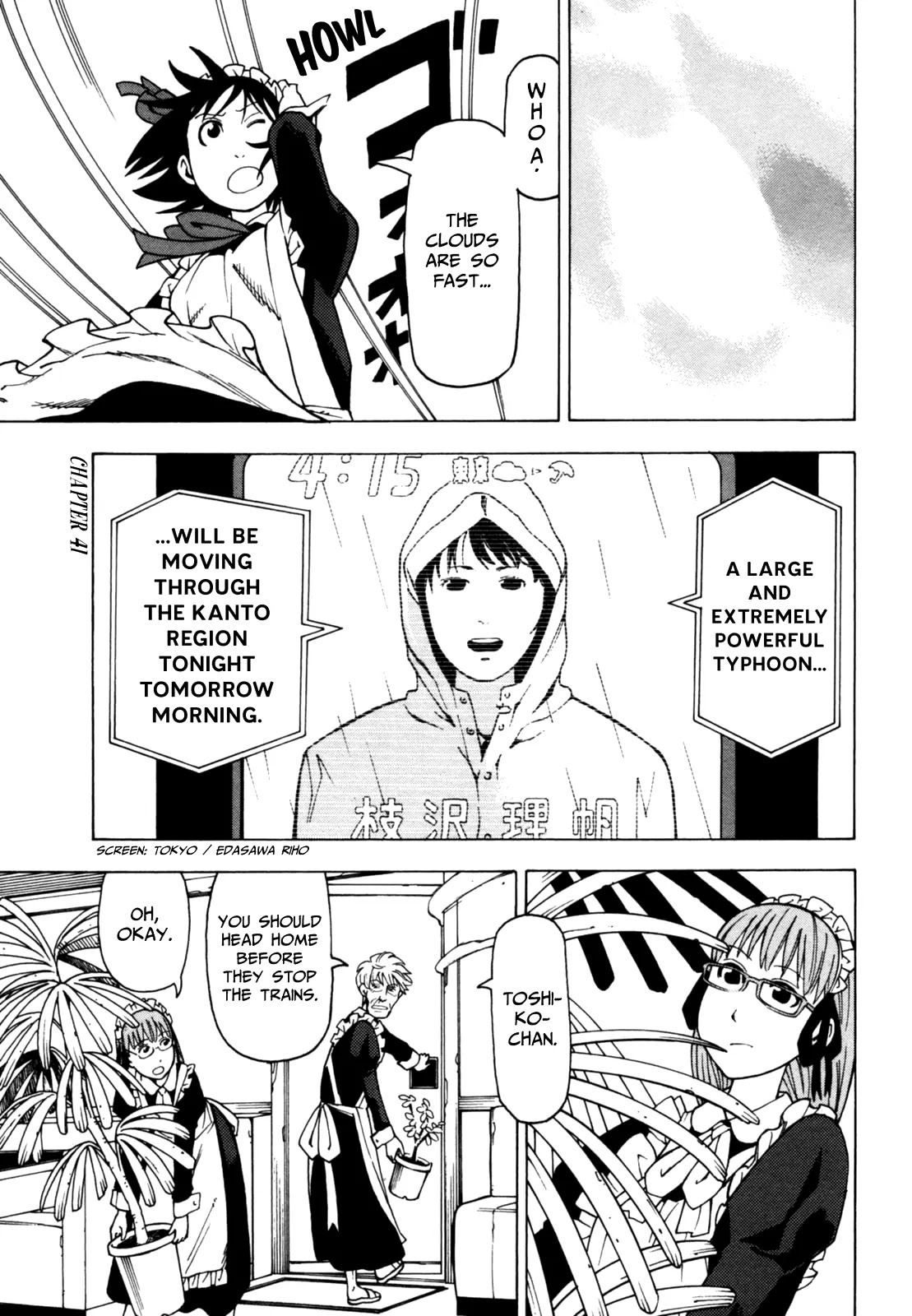 Soredemo Machi wa Mawatteiru Chapter 41 page 1 - Chapter 41 : Stormy Night
