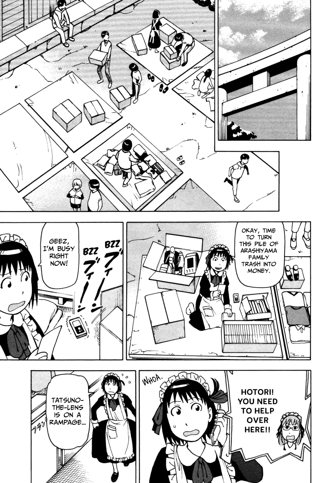 Soredemo Machi wa Mawatteiru Chapter 43 page 10 - Chapter 43 : A Kiss with Hotori on the Flea Market