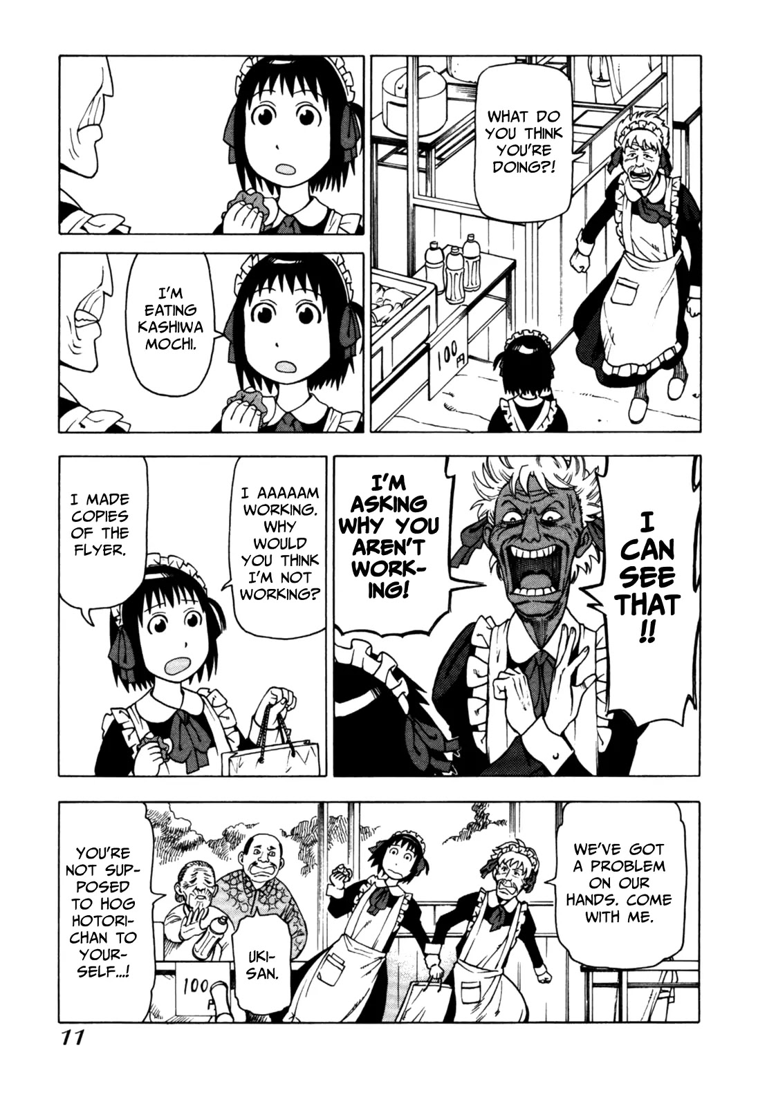 Soredemo Machi wa Mawatteiru Chapter 43 page 14 - Chapter 43 : A Kiss with Hotori on the Flea Market