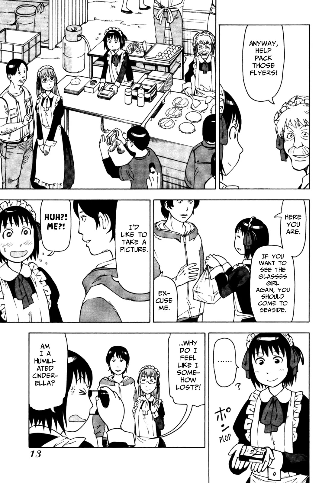 Soredemo Machi wa Mawatteiru Chapter 43 page 16 - Chapter 43 : A Kiss with Hotori on the Flea Market