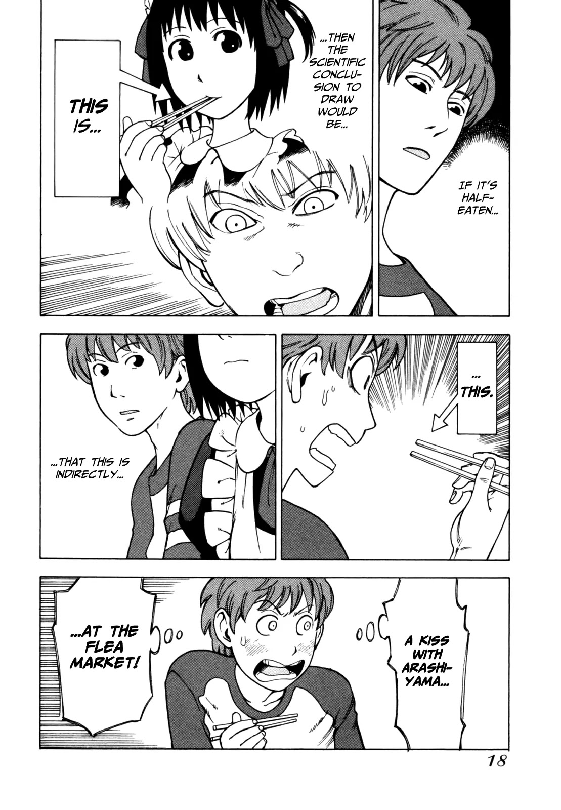 Soredemo Machi wa Mawatteiru Chapter 43 page 21 - Chapter 43 : A Kiss with Hotori on the Flea Market