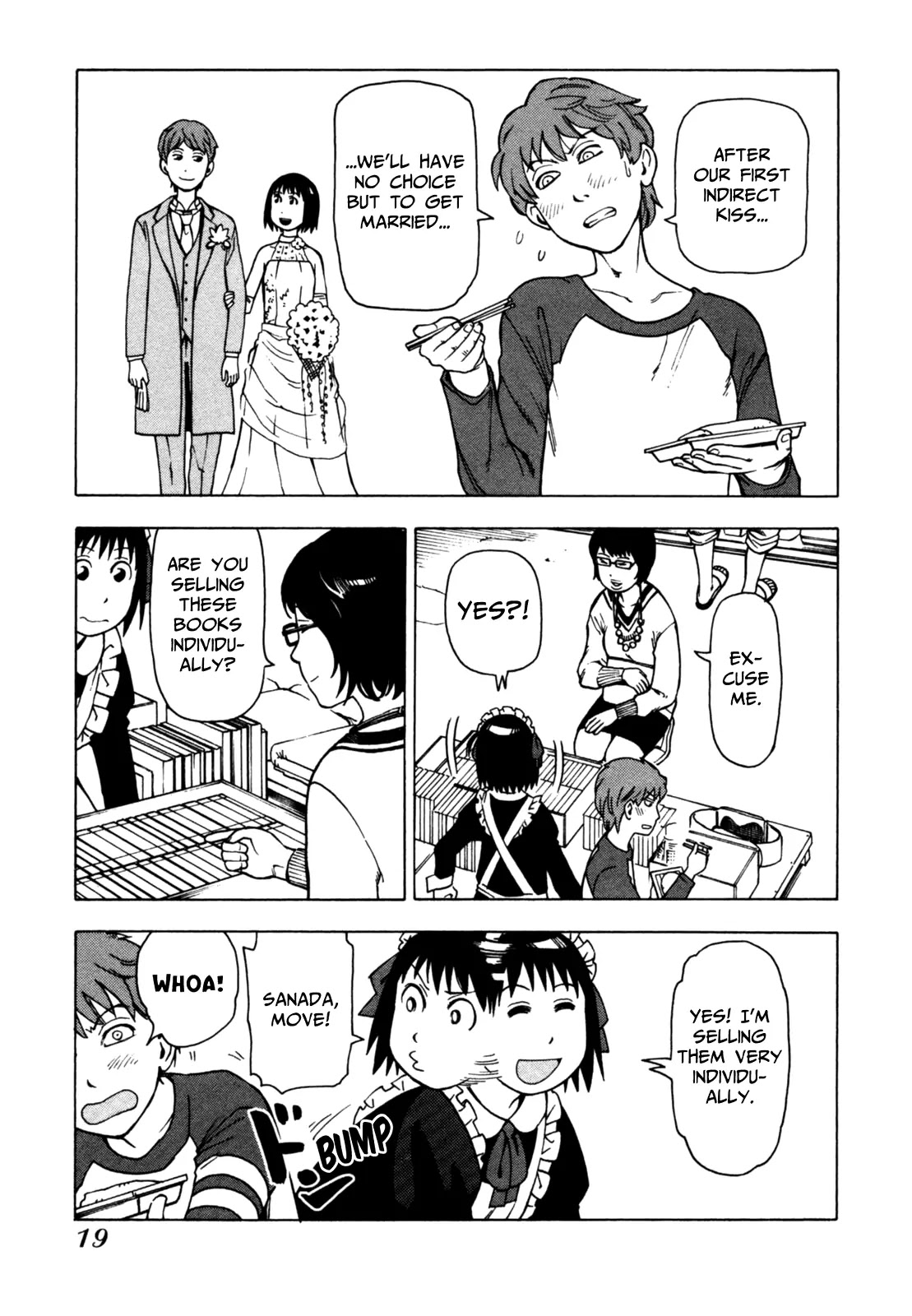 Soredemo Machi wa Mawatteiru Chapter 43 page 22 - Chapter 43 : A Kiss with Hotori on the Flea Market