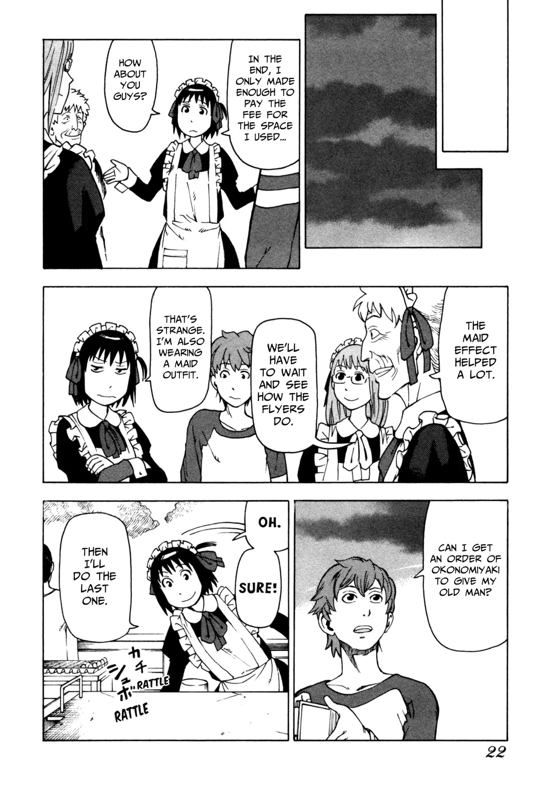 Soredemo Machi wa Mawatteiru Chapter 43 page 25 - Chapter 43 : A Kiss with Hotori on the Flea Market