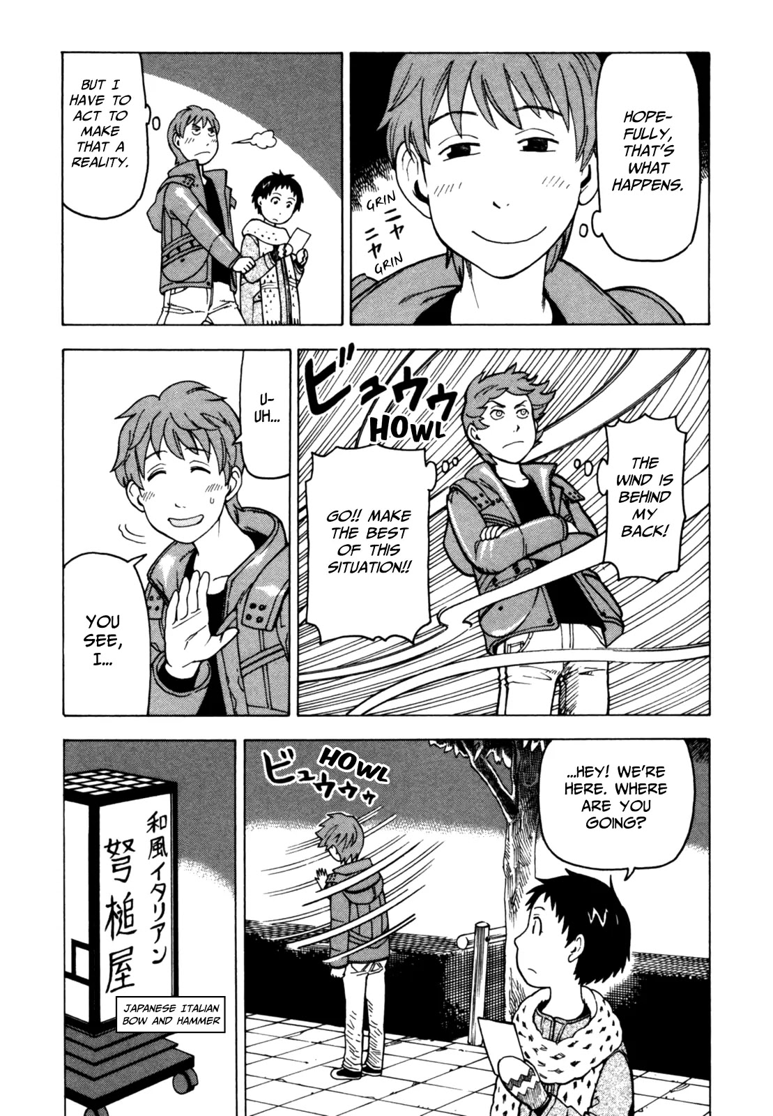 Soredemo Machi wa Mawatteiru Chapter 44 page 21 - Chapter 44 : Tell it Like it is