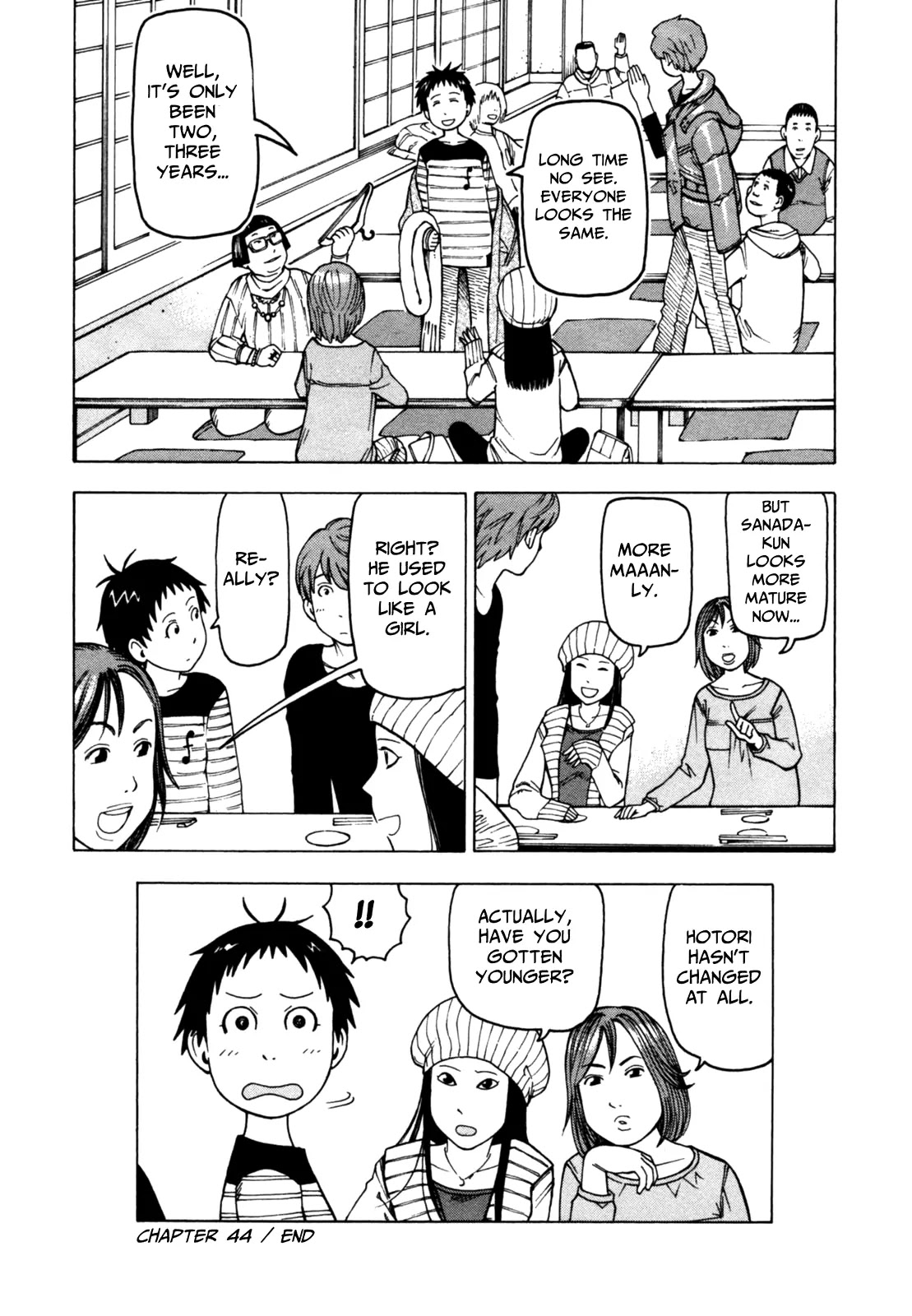 Soredemo Machi wa Mawatteiru Chapter 44 page 23 - Chapter 44 : Tell it Like it is