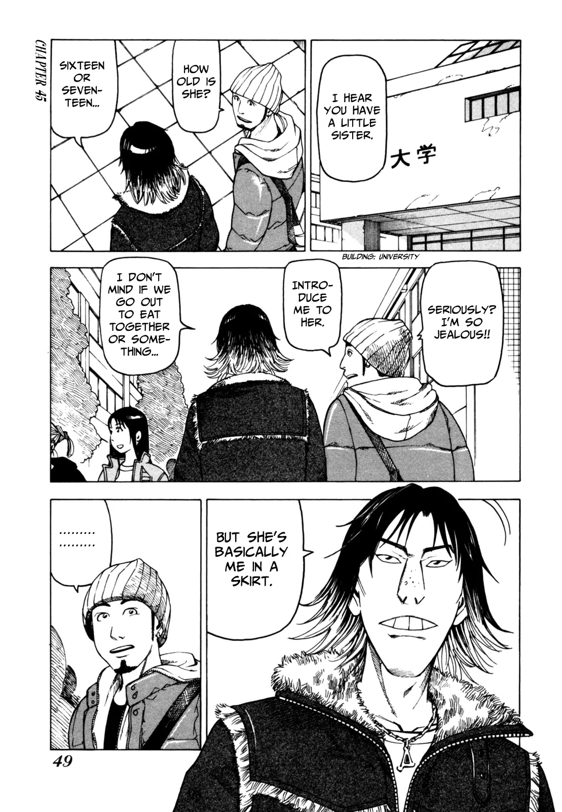 Soredemo Machi wa Mawatteiru Chapter 45 page 1 - Chapter 45 : Two Who Cannot Meet