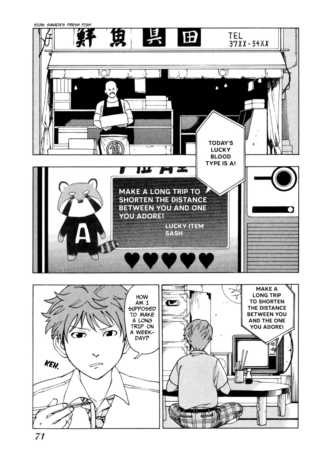 Soredemo Machi wa Mawatteiru Chapter 5 page 1 - Chapter 5 : Escape Reaction From Love