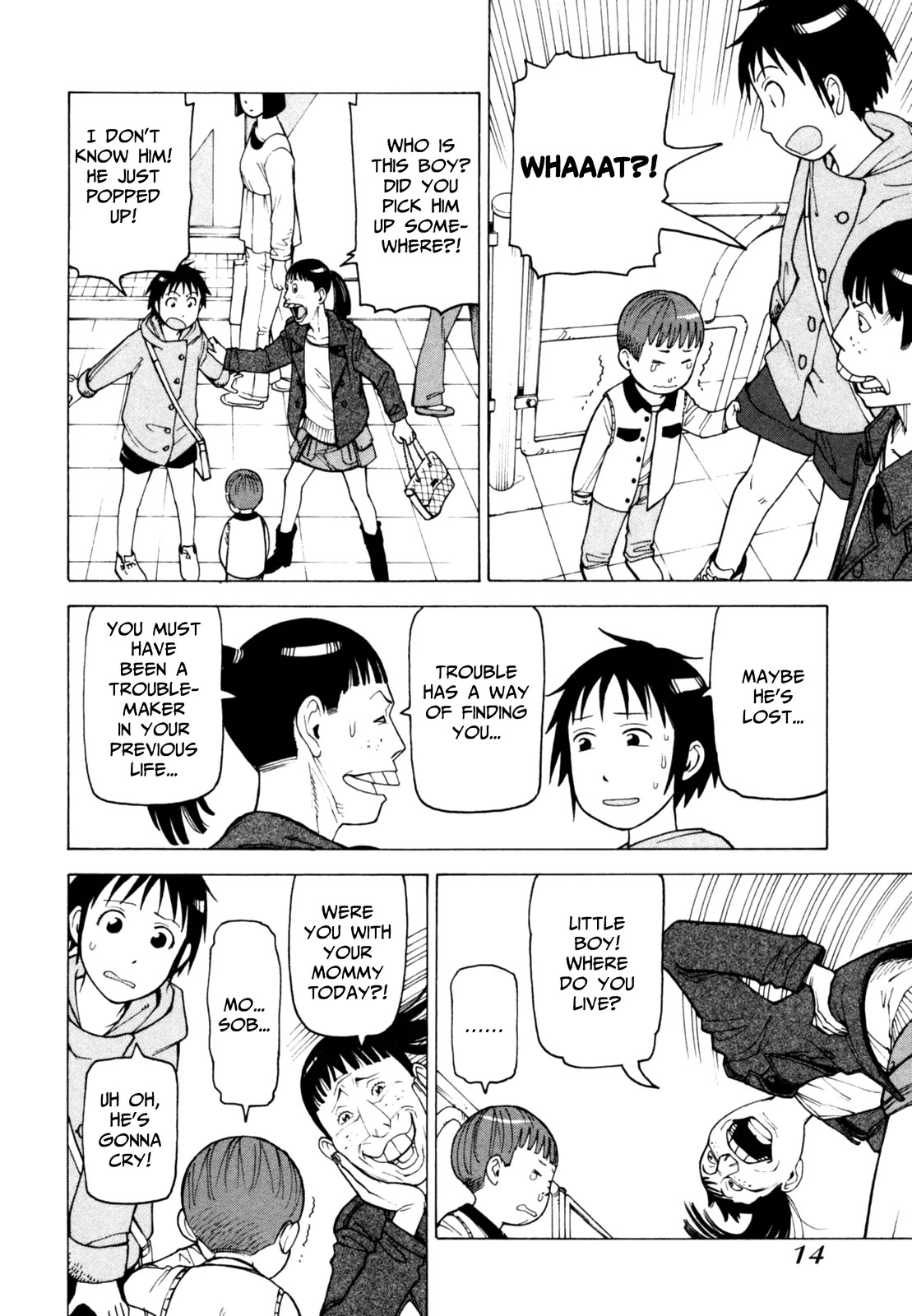 Soredemo Machi wa Mawatteiru Chapter 59 page 17 - Chapter 59 : Smile Away