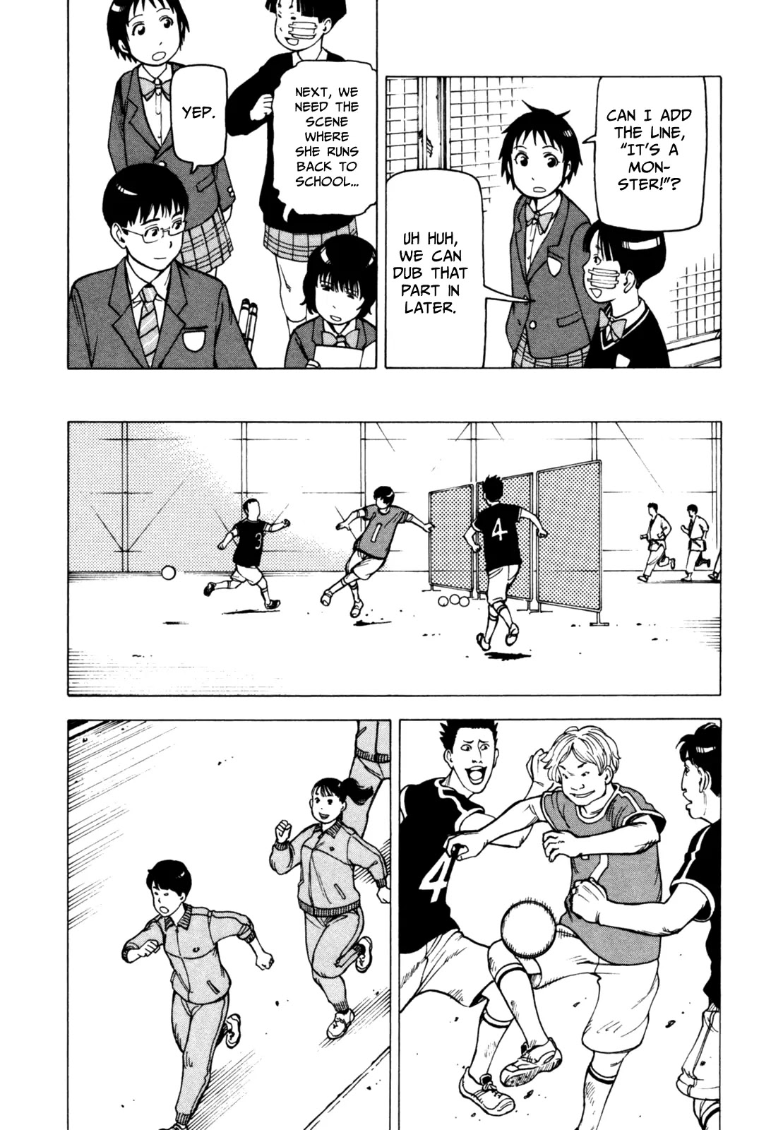 Soredemo Machi wa Mawatteiru Chapter 61 page 13 - Chapter 61 : The Great Beast Appears at Oya High School
