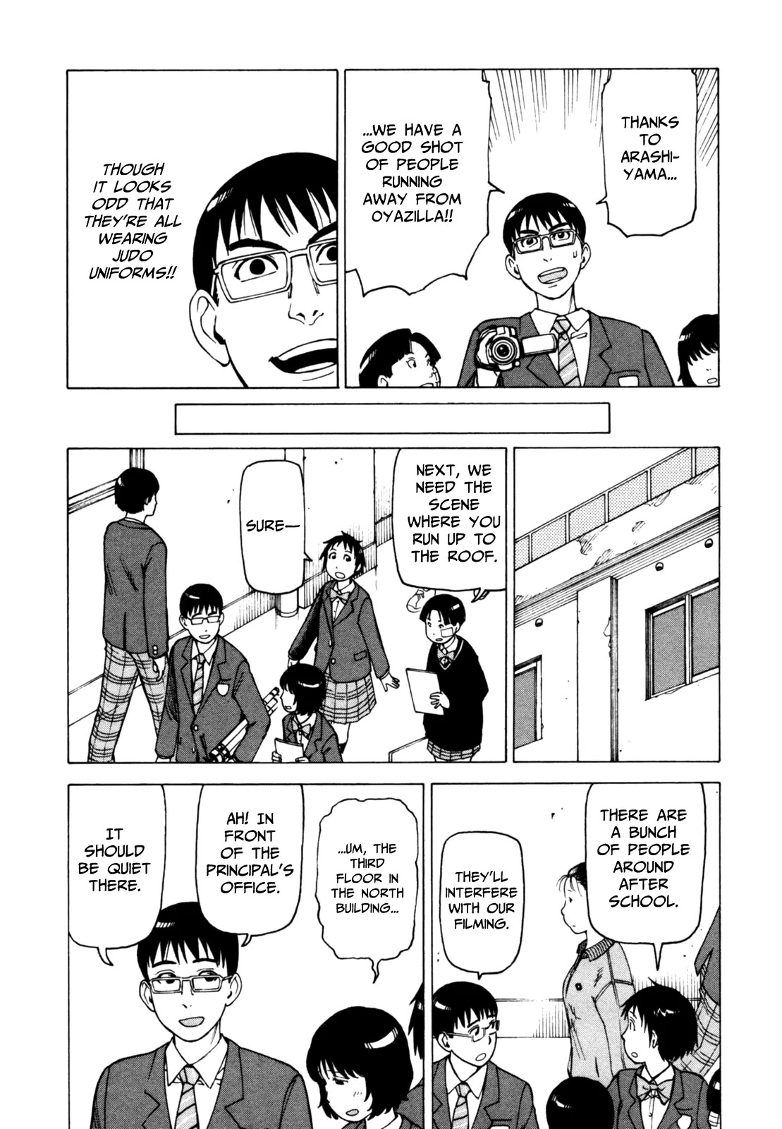 Soredemo Machi wa Mawatteiru Chapter 61 page 17 - Chapter 61 : The Great Beast Appears at Oya High School