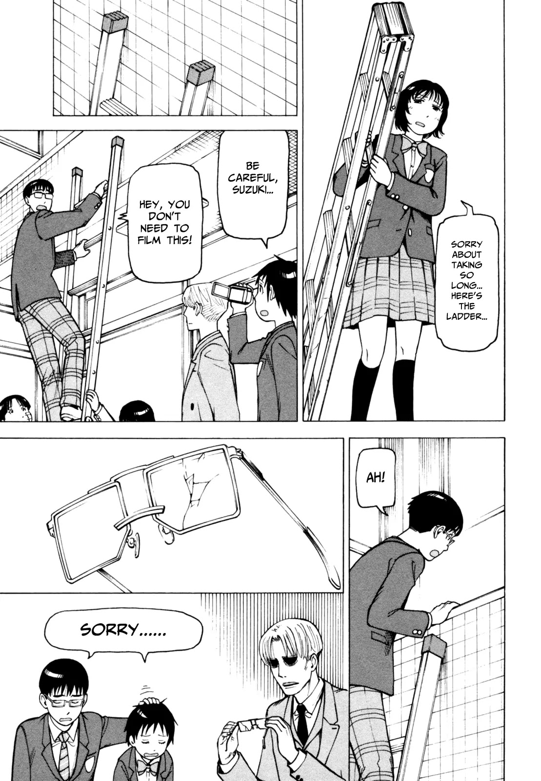 Soredemo Machi wa Mawatteiru Chapter 61 page 23 - Chapter 61 : The Great Beast Appears at Oya High School