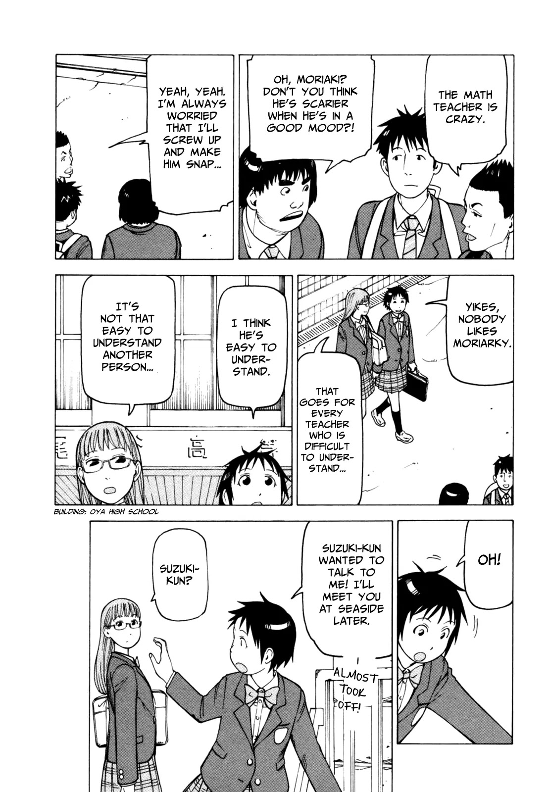 Soredemo Machi wa Mawatteiru Chapter 61 page 3 - Chapter 61 : The Great Beast Appears at Oya High School