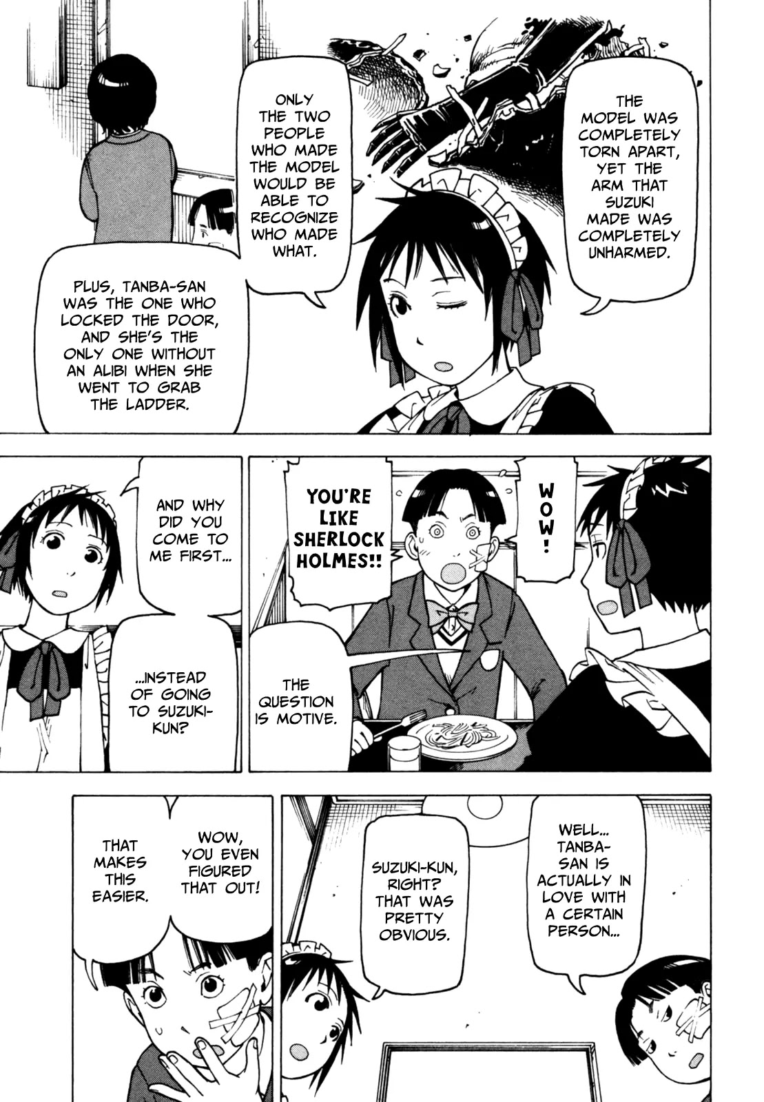 Soredemo Machi wa Mawatteiru Chapter 61 page 31 - Chapter 61 : The Great Beast Appears at Oya High School